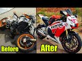 Rebuilding A CBR 1000RR in 10 Minutes