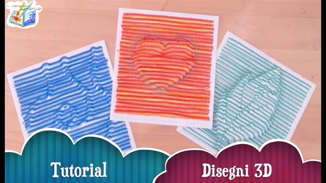 Tutorial Disegni 3d Illusioni Ottiche Youtube