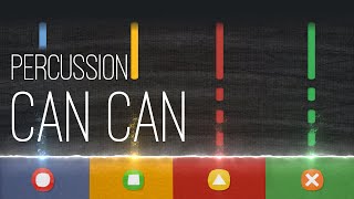 Can Can - Home edition - percussion