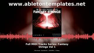 Full MIDI Tracks Series Fantasy Strings Vol 1 Film Score Soundtrack MIDI Pack