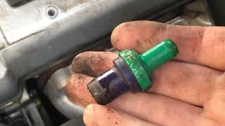 2002 Suzuku Grand Vitara (2.5L, V6): Replacing PCV valve 2008 Suzuki Grand Vitara Pcv Valve Location
