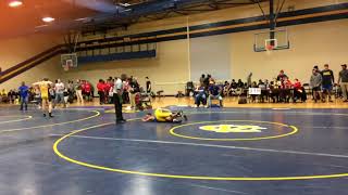 2017 (12/09) East Carteret 106lbs., Cornish vs. Carletta
