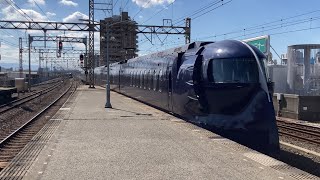 【4K】南海電車 50000系 特急ラピートなんば行き 住ノ江駅通過