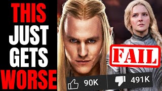 Woke Rings Of Power BACKLASH Gets WORSE For Amazon | They Can't Fool Lord Of The Rings Fans Again!