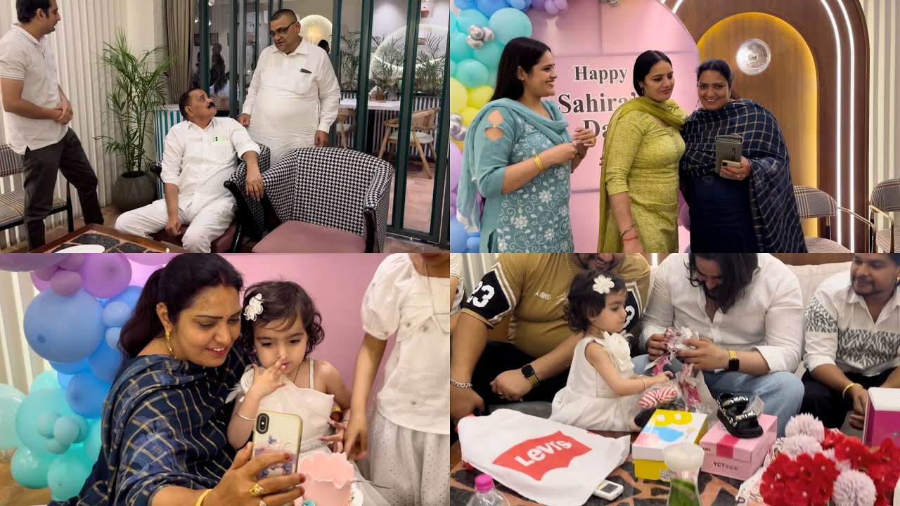 Hotel में grand party🎈देखो कौन कौन आया 🎁 🧚🏻‍♀️ 