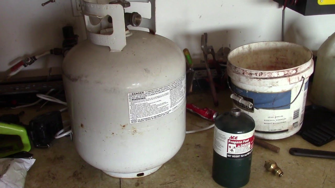 Refill Propane Cheap and Easy YouTube