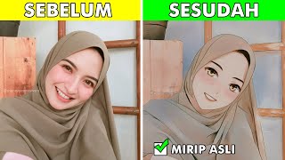 LAGI VIRAL !! CARA SIMPLE MENGUBAH FOTO KAMU JADI ANIME DI ANDROID