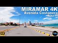 [4K] MIRAMAR - AVENIDA COSTANERA / RUTA PROVINCIAL 11 (Recorrida por la ciudad) - RP11