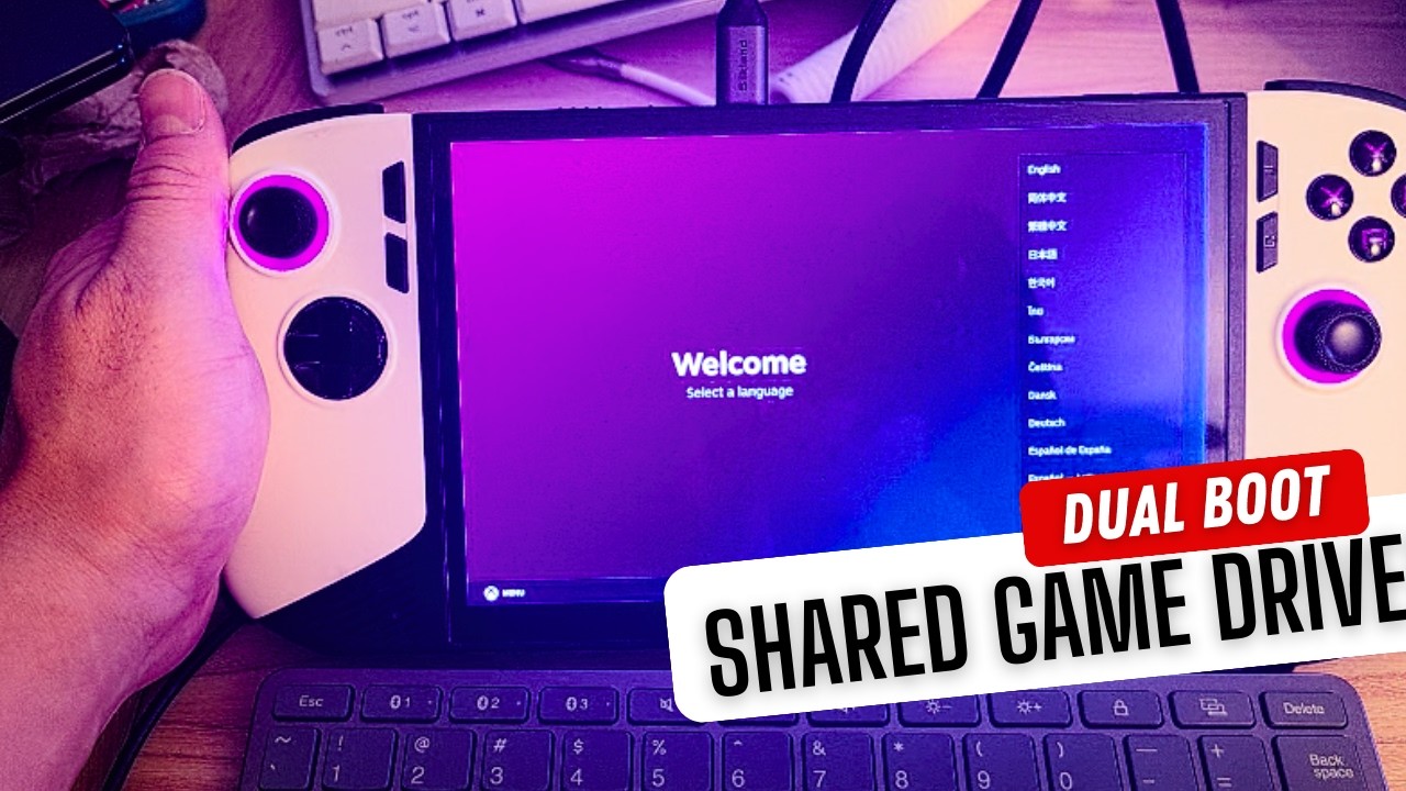 Windows и Bazzite на одном устройстве | Инструкция по использованию MSI Claw