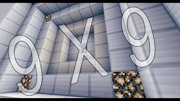 Tutorial: Ultra-Compact 9x9 Double Vault Door [Java 1.11+]