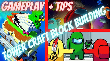 Tower Craft Block Building, android gameplay, game review, beginner tips, guide, imposter/minecraft