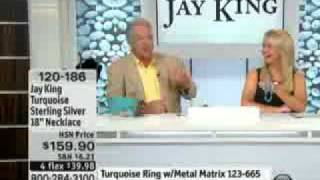 Jay King Turquoise Sterling Silver 18 Necklace  Mine Finds by Jay King