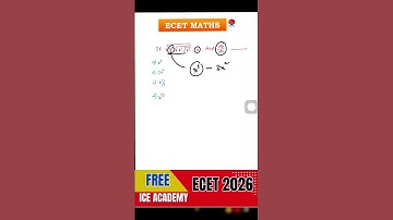 FREE ECET2026 Maths Classes 🚀 | Score High with Smart Tricks | Q-50 Fully Explained,#freeecet