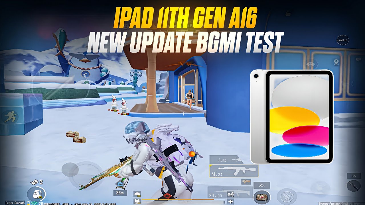 iPad 11th Gen A16 BGMI 4.1 Test 🔥 | Smooth + Extreme FPS | Best Budget ...