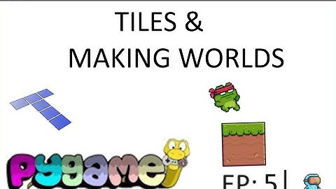 Tutorial how to create a platformer game in pygame | Episode 5