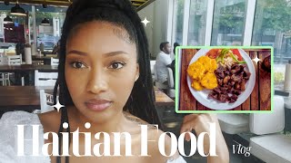 Come Get Haitian Food With Me | Work out Vlog