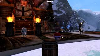 Guild Wars 2 Princess Doll dancing in Hoelbrak