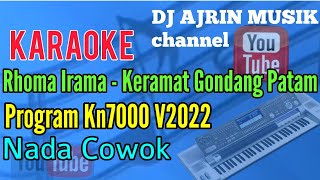 Keramat - Gondang Patam Karo [Karaoke] Rhoma Irama - Nada Cowok Standart