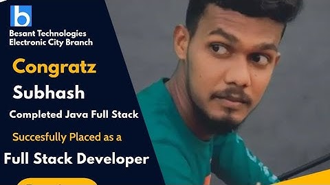 Besant Technologies Electronic City (IT Hub)😎💥