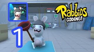 Rabbid Coding Gameplay walkthrough ( ios - Android )