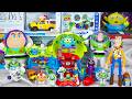 Unboxing Disney Pixar Toy Story toy collection ASMR | Toy Story Pizza Planet Transformation Alien