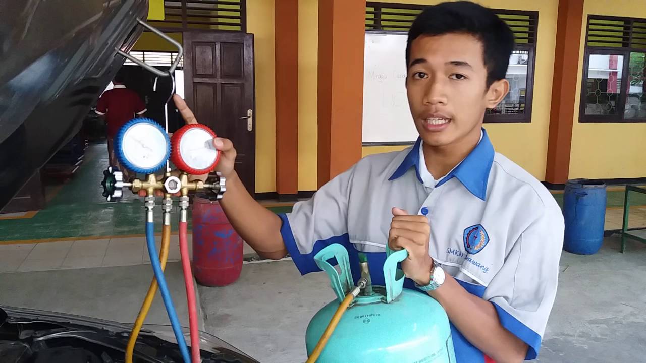  4  CARA  MENGGUNAKAN  MANIFOLD GAUGE YouTube