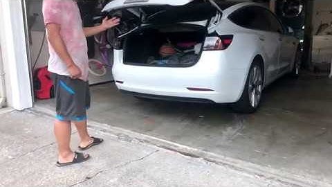 Tesla Model 3 Power Liftgate tips