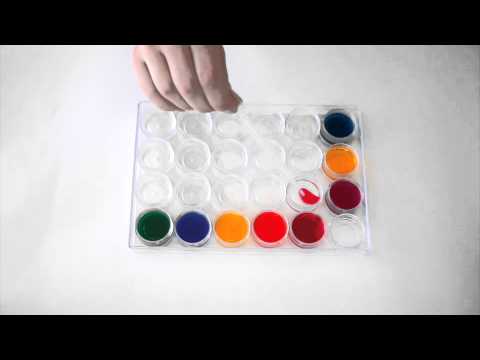Mixing Colors with Kids Using a Color Array - YouTube