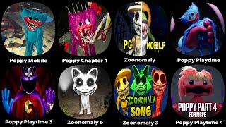 Poppy Playtime Chapter 2 Mobile,Poppy Playtime Chapter 3,Zoonomaly Mobile,Poppy Mobile,Poppy Horror2