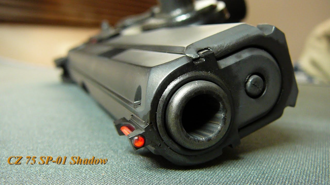 [En] First shots with my brand new CZ 75 SP 01 Shadow - YouTube