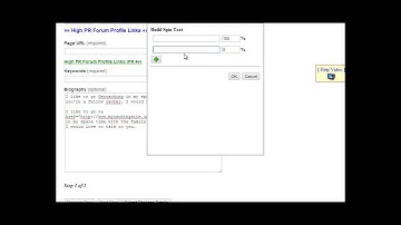Forum Profiles for Backlinks with RankCrew