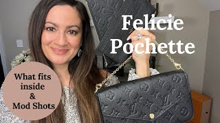 Louis Vuitton Felicie Pochette Damier Ebene Review