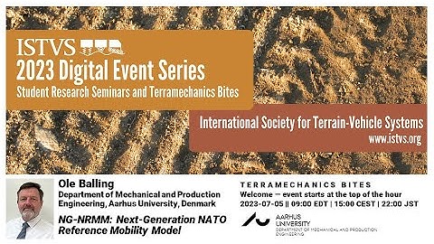 Ole Balling | Aarhus University, Denmark | ISTVS Terrabite