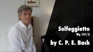 Solfeggietto (Wq 117/2) by C. P. E. Bach: ABRSM Grade 6 Piano (2023 & 2024) - A4