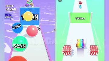 Ball Run 2048, Jelly Run, Infinity Play | Satisfying Ball Games Hub LIVE 🔴 24/7