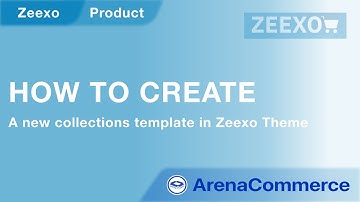 How to add a collections template - ArenaCommerce
