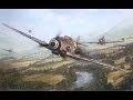 Дуэль в СБ.  BF 109 K4 против P 47M Thunderbolt.