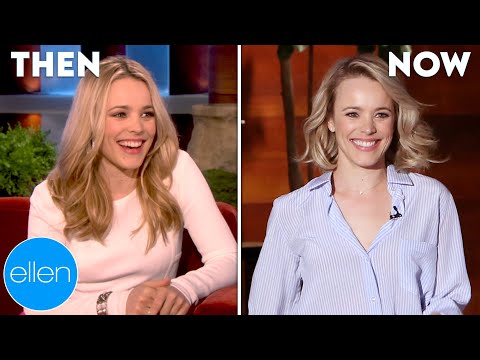 Then and now: rachel mcadams' first and last appearances on 'the ellen show'