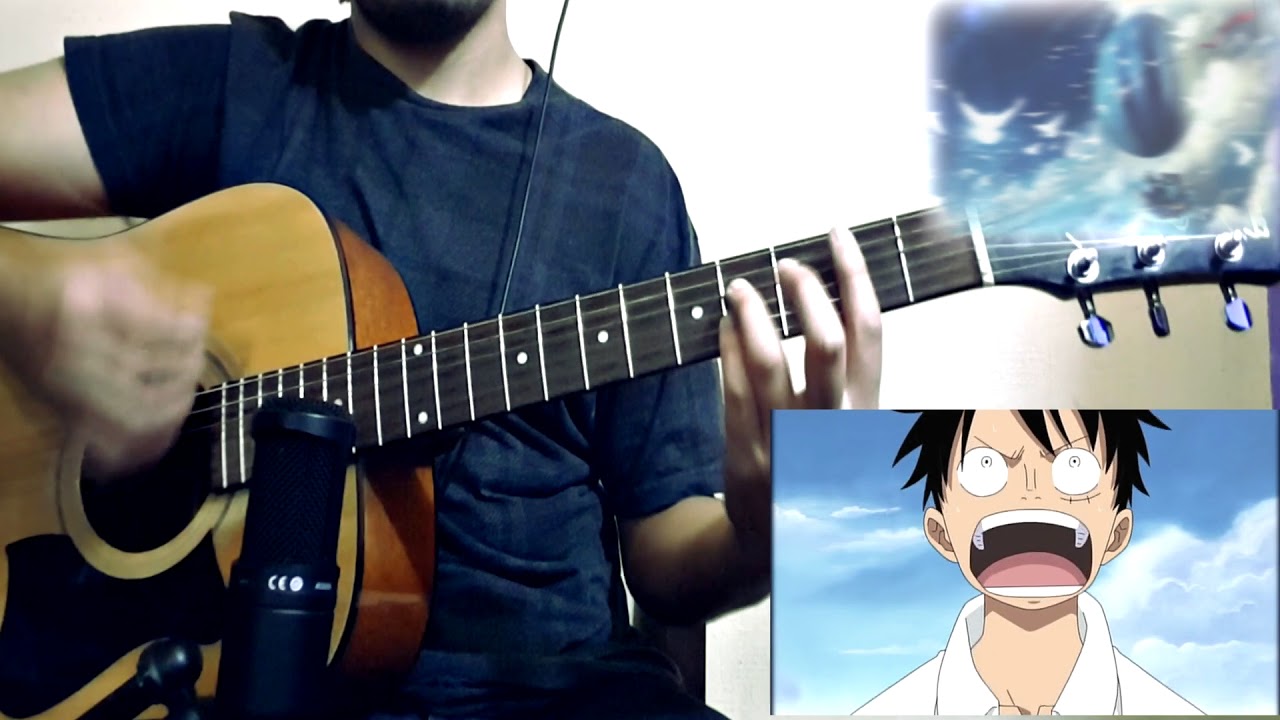 One Piece Opening 12 Guitar Cover (CHORDS) YouTube