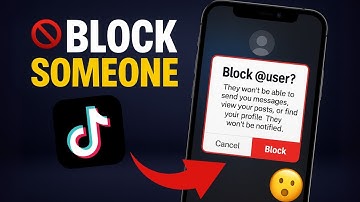 How To Block Someone On TikTok 2025