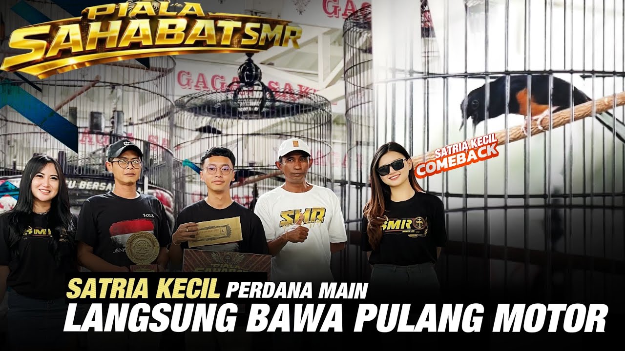 Маленький Сатриа Мурай Бату возвращается‼️Свою первую игру он сразу же забирает домой мотоцикл‼️