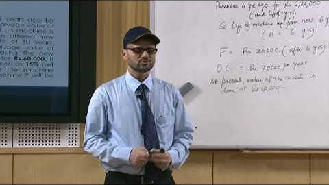 Replacement Analysis: Reason Concept of Defender and Challenger