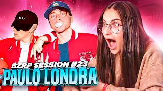 ESPAÑOLA REACCIONA A PAULO LONDRA || BZRP Music Sessions #23