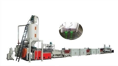 SJ90-2 PET Strapping Line, PET strap band machine, PET Strap band making machine