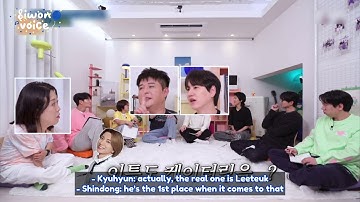 [ENGSUB] Shindong & Kyuhyun exposing Leeteuk (250703 Problem Child In House)
