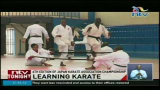 Learning karate: 6th edition of japan karate association championships