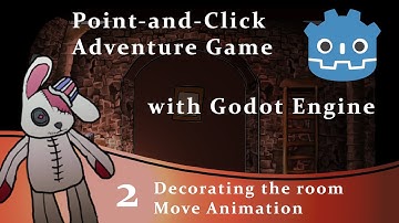 Point & Click Adventure Game with Godot Tutorial - Creating Assets & Move Animation