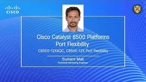 Cisco Catalyst 8500 Platforms Port Flexibility   C8500 12X4QC and C8500 12X