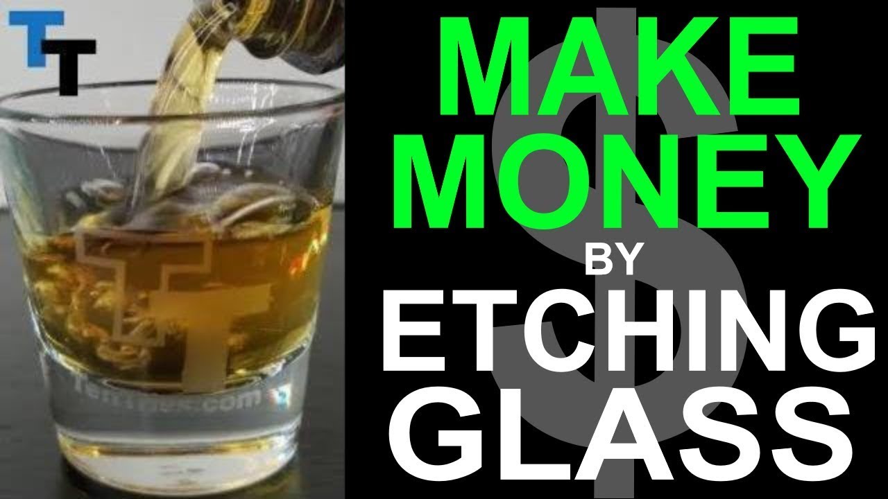 Glass Etch How To! Glass Ethch Antique Door! 