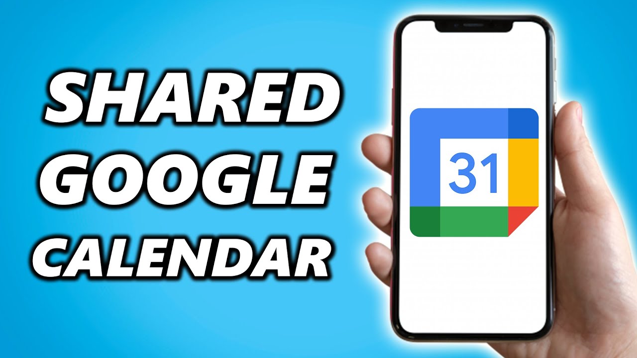 How to Add Shared Google Calendar to iPhone! YouTube